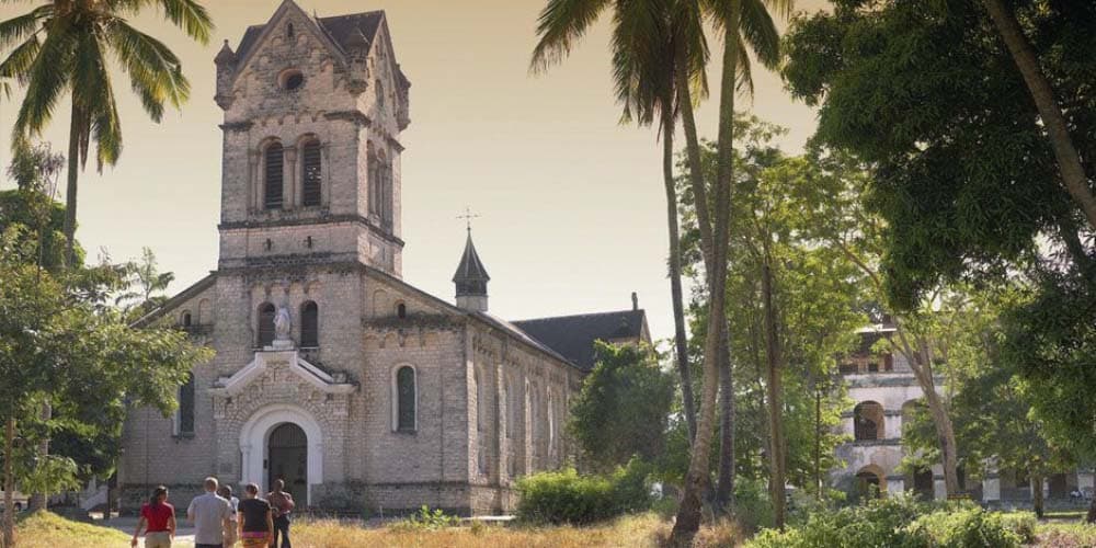 Bagamoyo church African Safari