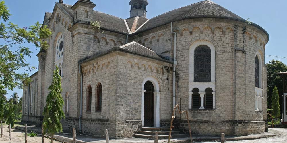 Bagamoyo church African Safari